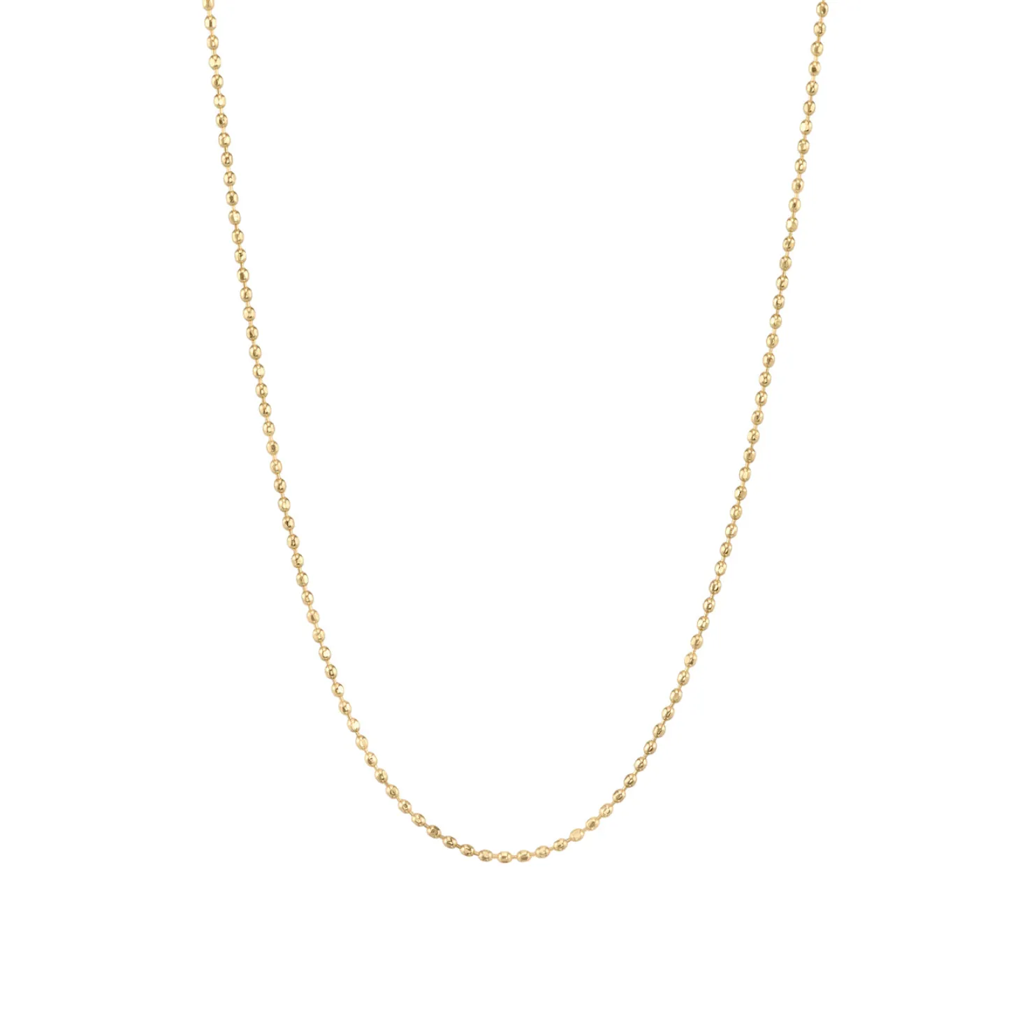 14k Gold Ball Chain