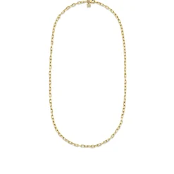 14k Gold Elongated Cable Chain