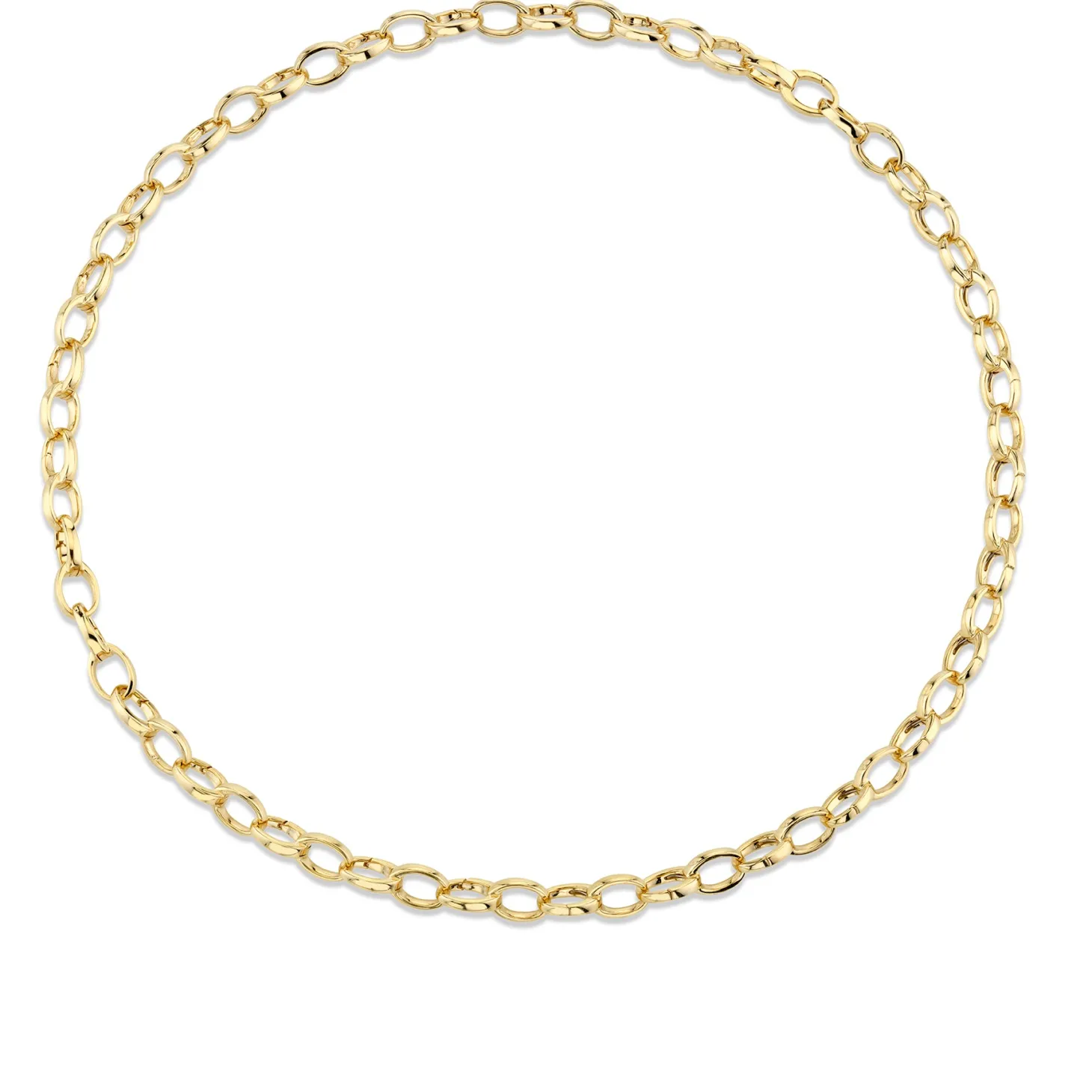 14k Gold Endless Link Chain