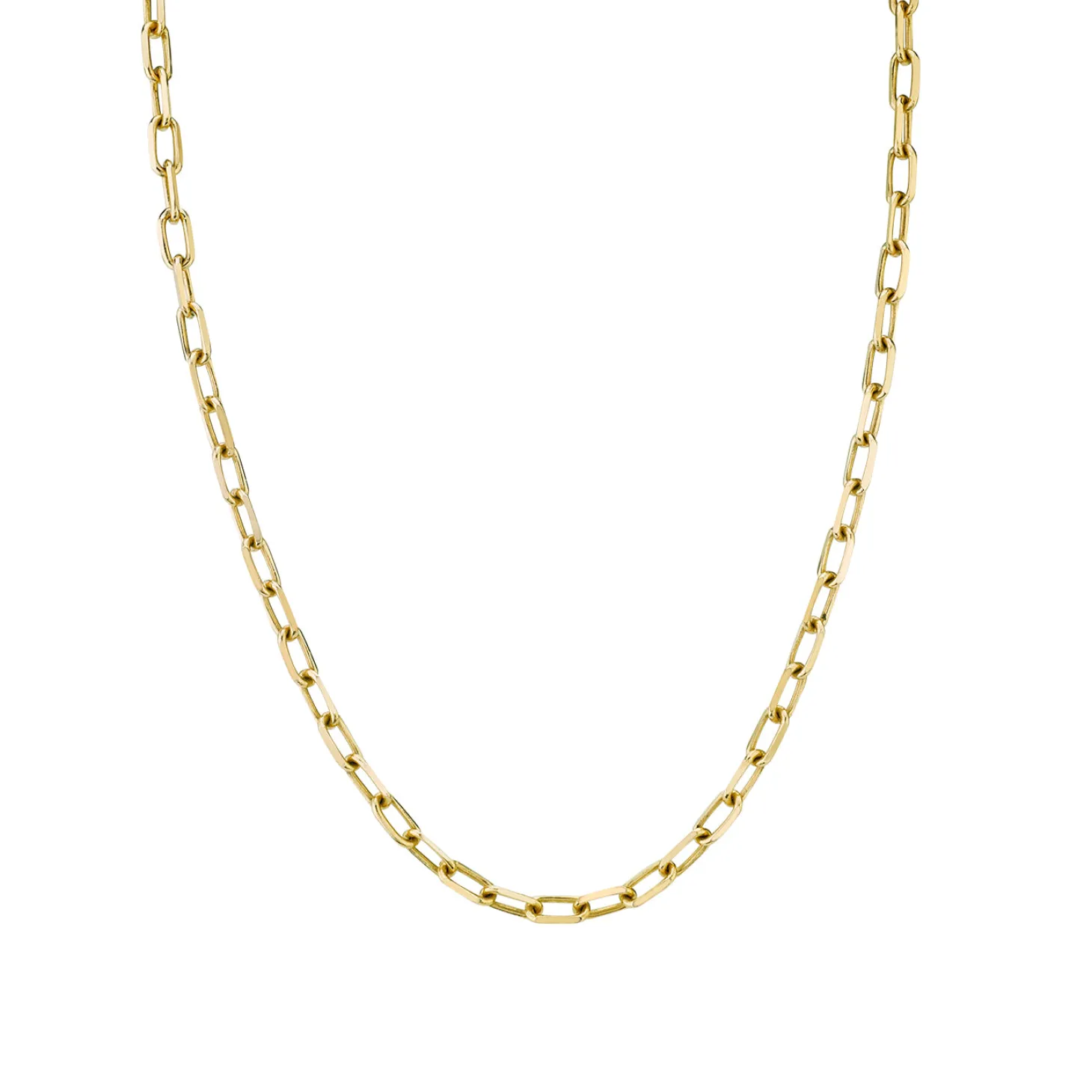 14k Gold Long Cable Chain