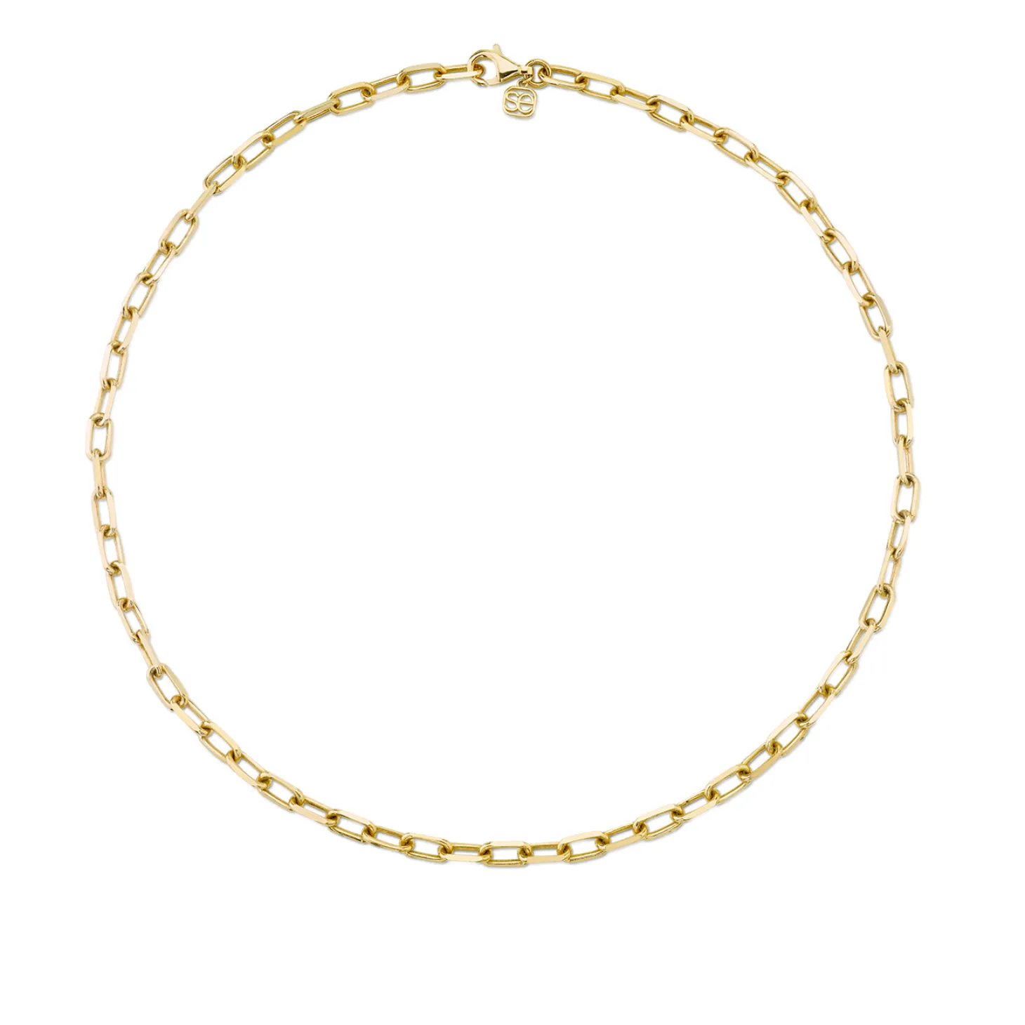 14k Gold Long Cable Chain