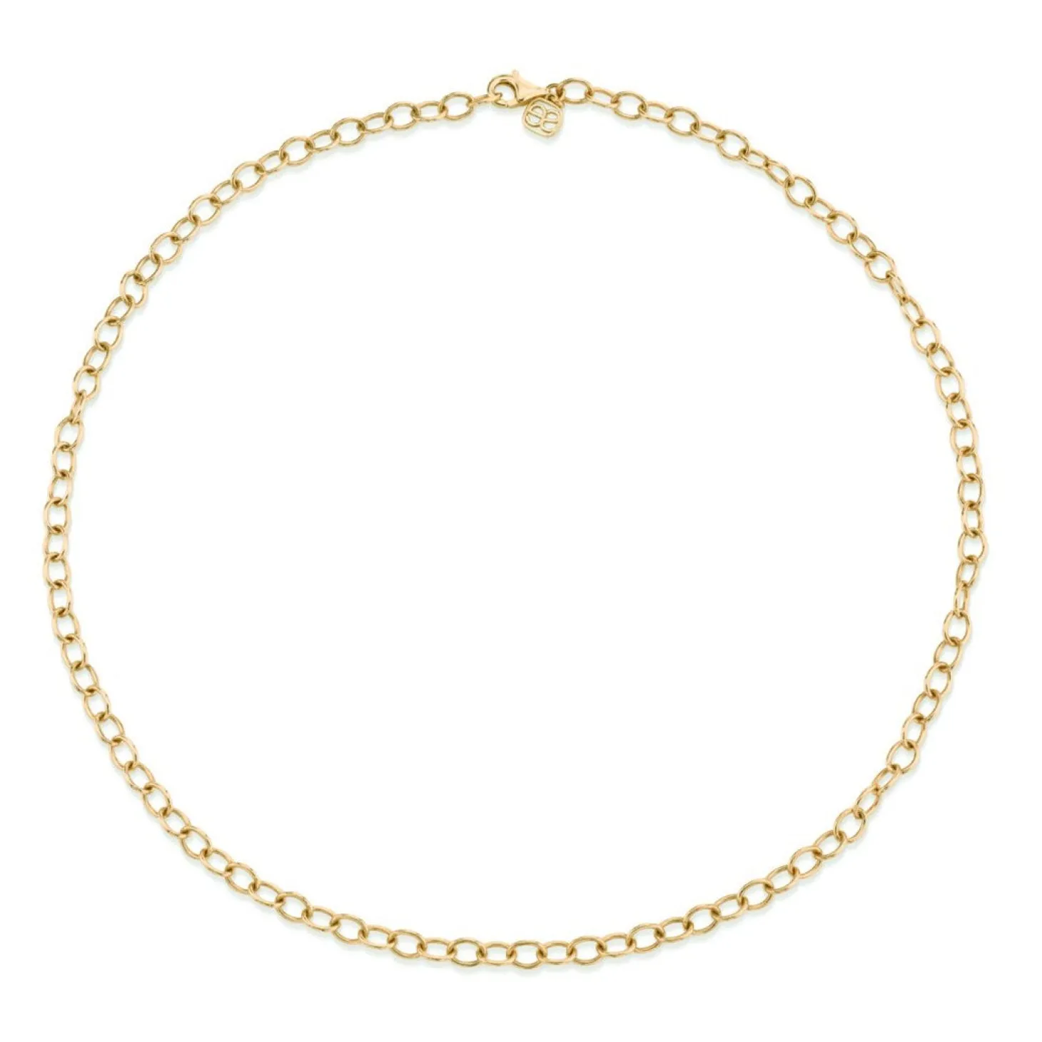 14k Gold Oval Cable Chain