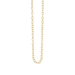 14k Gold Oval Cable Chain