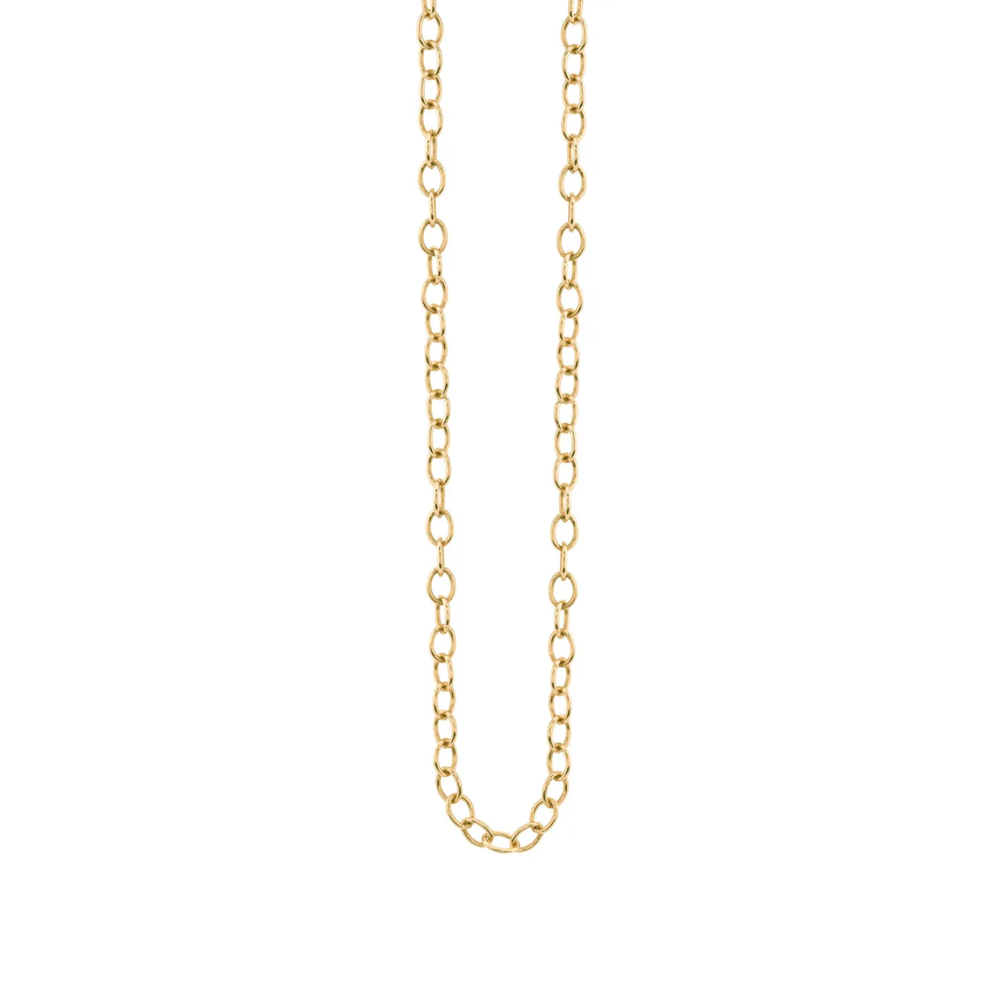 14k Gold Oval Cable Chain