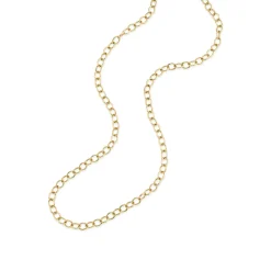 14k Gold Oval Cable Chain