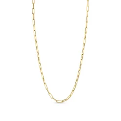 14k Gold Paperclip Chain