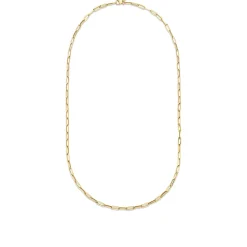 14k Gold Paperclip Chain