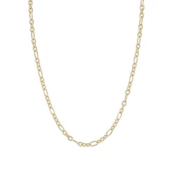 14k Gold Short & Long Cable Chain