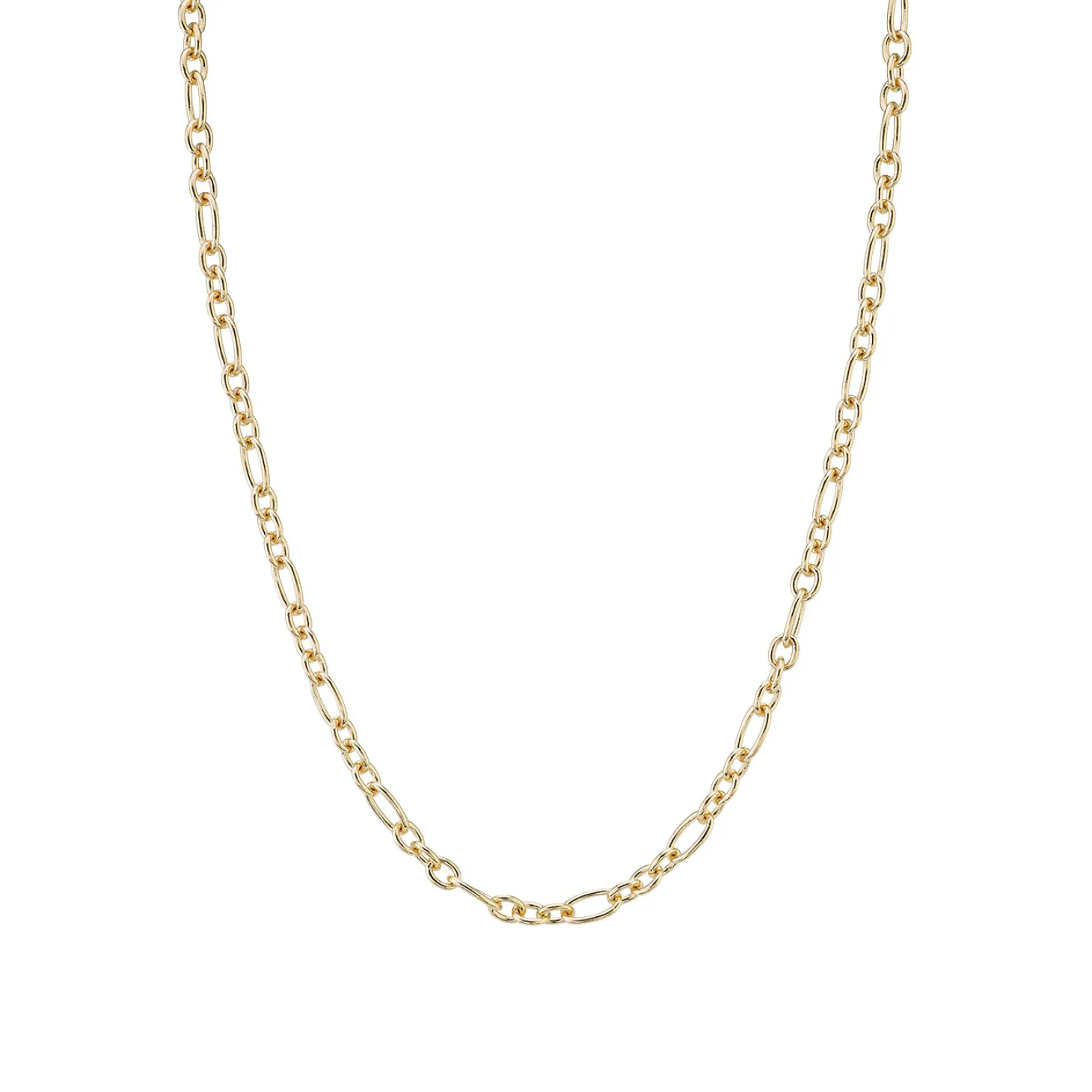 14k Gold Short & Long Cable Chain