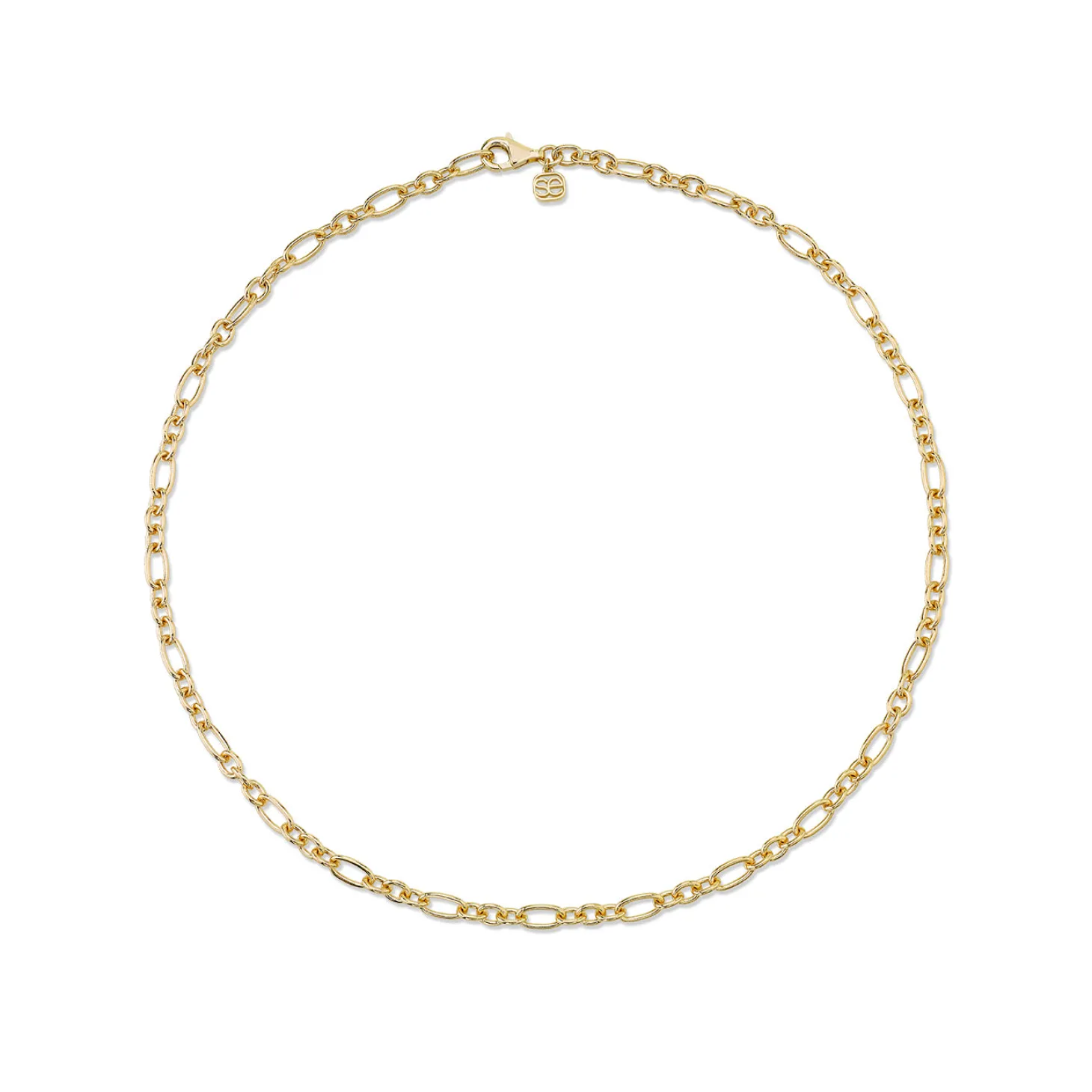 14k Gold Short & Long Cable Chain