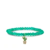 Kids Collection Gold & Diamond Potted Cactus on Onyx