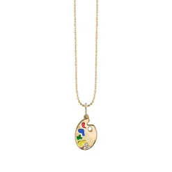 Kids Collection Gold & Diamond Paint Palette Charm