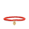 Kids Collection Gold & Diamond Hamsa on Red Sea Bamboo