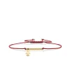 Kids Collection Gold & Diamond Tiny Hamsa Cord Bracelet
