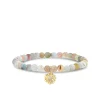 Kids Collection Gold & Diamond Camellia on Multi Morganite