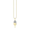 Kids Collection Gold & Diamond Popsicle Necklace
