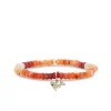 Kids Collection Gold & Diamond Shark on Fire Opal