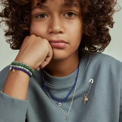 Kids Collection Gold & Diamond Eye on Lapis