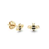 Kids Collection Gold & Enamel Tiny Bee Stud