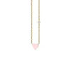 Kids Collection Gold & Enamel Mini Heart Necklace