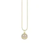 Kids Collection Gold & Enamel Happy Face Necklace