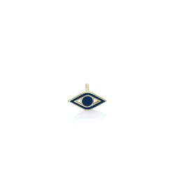 Kids Collection Gold & Enamel Mini Eye Stud