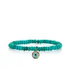 Kids Collection Gold & Rainbow Eye on Turquoise