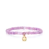Kids Collection Gold & Ruby Ladybug on Light Pink Sapphire