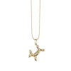 Kids Collection Gold Balloon Dog Necklace