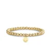Kids Collection Pure Gold Happy Face on Gold Beads