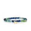 Kids Collection Pure Gold Tiny Unicorn on Kyanite