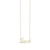 Kids Collection Pure Gold Small Love Necklace