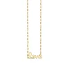 Kids Collection Pure Gold Tiny Love Necklace