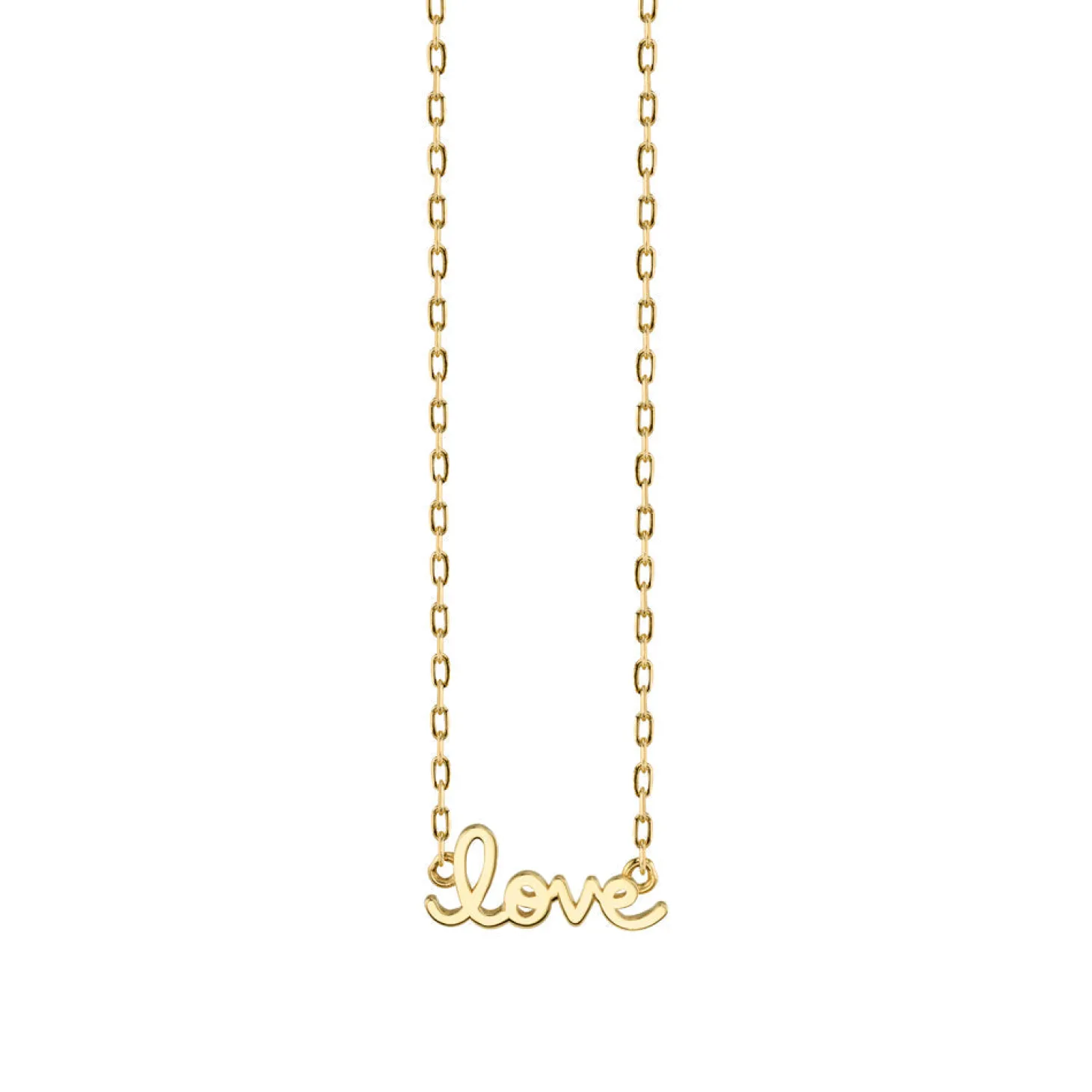 Kids Collection Pure Gold Tiny Love Necklace