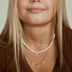 Kids Collection Pure Gold Small Love Necklace