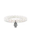 Men's Collection Black Rhodium & Diamond Hamsa on Pearl