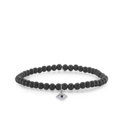 Men's Collection Gold & Diamond Eye on Onyx