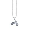 Men's Collection Gold & Diamond Motorcycle Charm