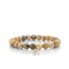 Men's Collection Gold & Diamond OM on African Opal