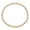 Men's Collection Gold & Diamond Happy Face Eternity Necklace