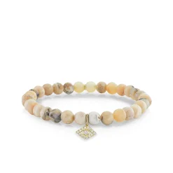 Men's Collection Gold & Diamond Eye on African Opal