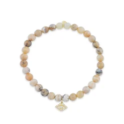 Men's Collection Gold & Diamond Eye on African Opal