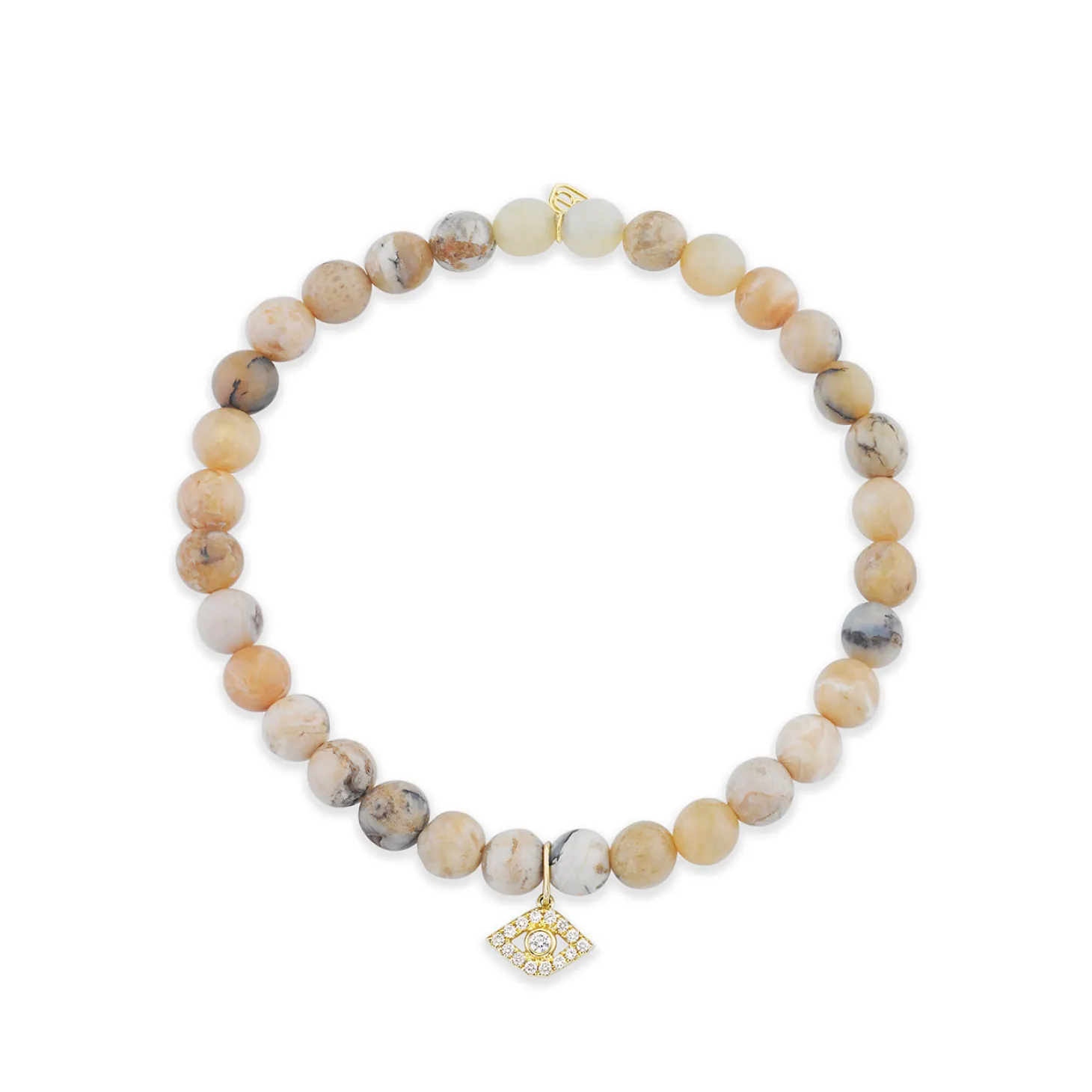 Men's Collection Gold & Diamond Eye on African Opal