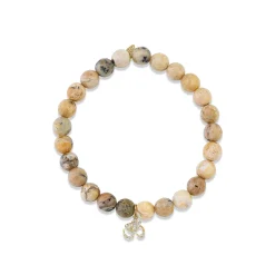Men's Collection Gold & Diamond OM on African Opal