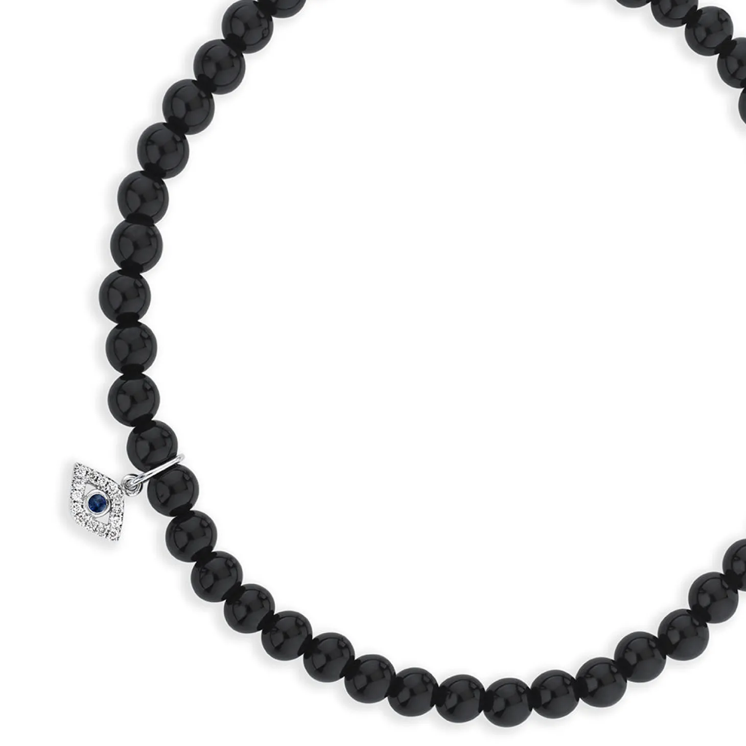 Men's Collection Gold & Diamond Eye on Onyx