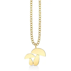 Men's Collection Pure Gold Large Mushroom Charm