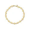 Men's Collection Pure Gold Eye Link Bracelet