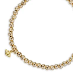 Men's Collection Pure Gold Eye on Gold Beads