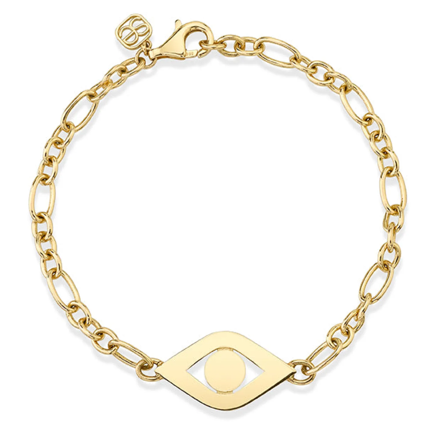 Pure Gold Eye Bracelet