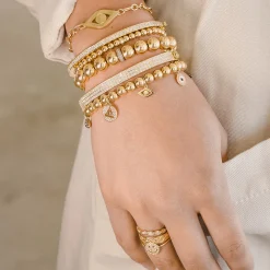Pure Gold Eye Bracelet